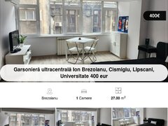 Ion Brezoianu, Cismigiu, Universitate Garsoniera de inchiriat